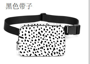 Wholesale Waist bag nylon waterproof chest bag outdoor sports running mobile phone bag versatile crossbody men and women